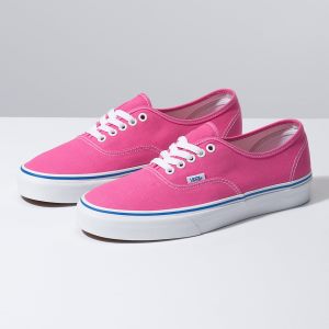 Vans Erkek Spor Ayakkabı Authentic Pembe/Beyaz | 41028-730